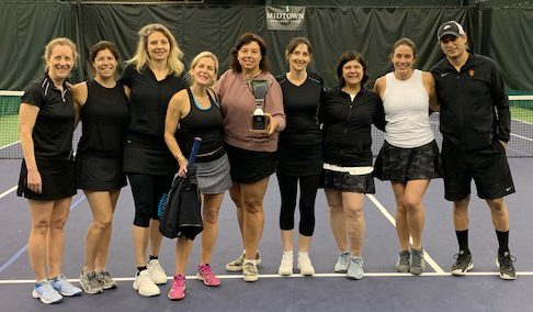 Wednesday NCW 3.5 Doubles Lake Shore Sports Club winners