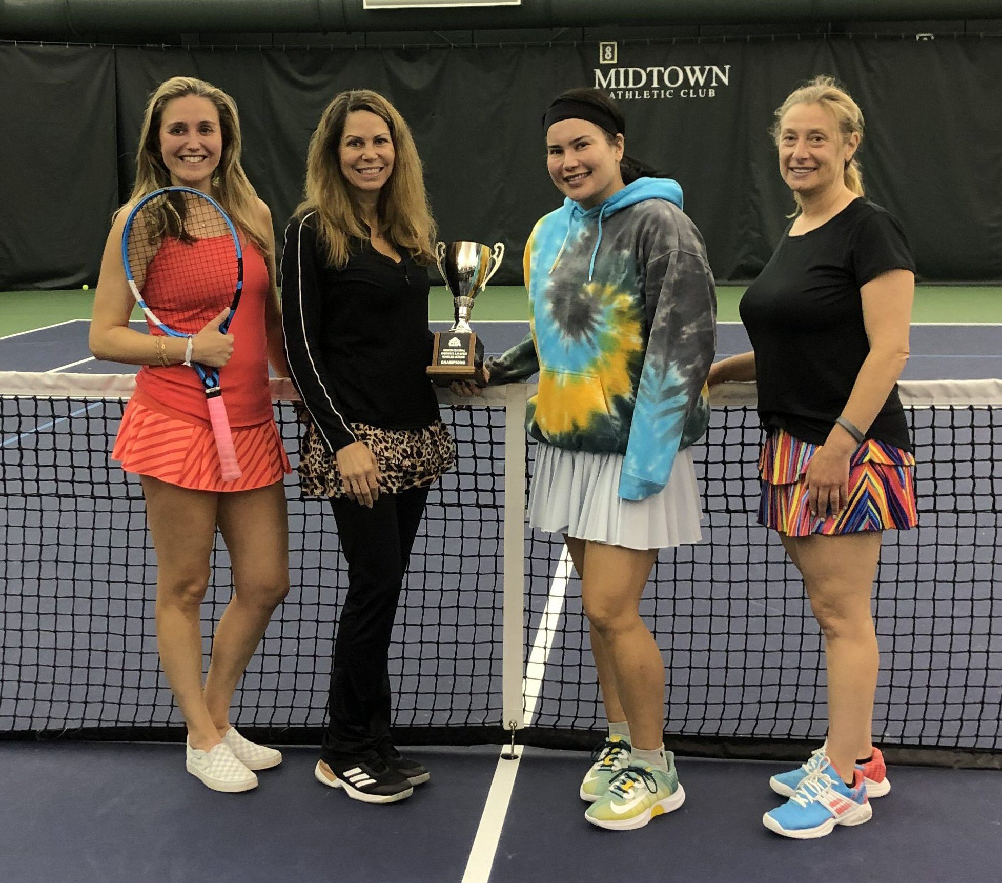 Womens 4.0-4.5 CITA womens singles champions Midtown Bannockburn